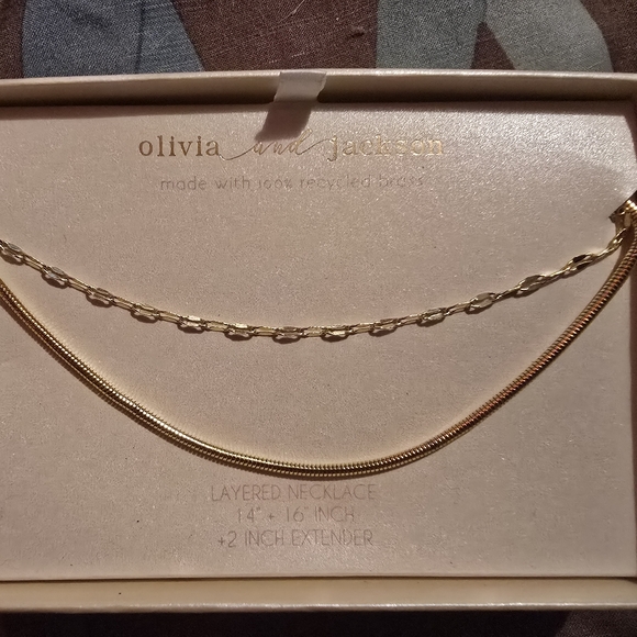 Gold Layered Necklace - Picture 1 of 5